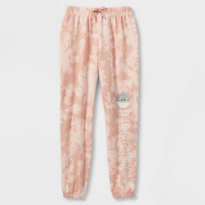 NWT Girls' Plus XXL Star Wars: The Mandalorian Child Dreamy Fleece Jogger Pants